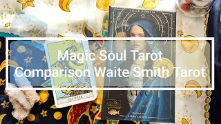 Magic Soul Tarot | Silent Flip Through | Comparison Vergleich Waite Smith Tarot