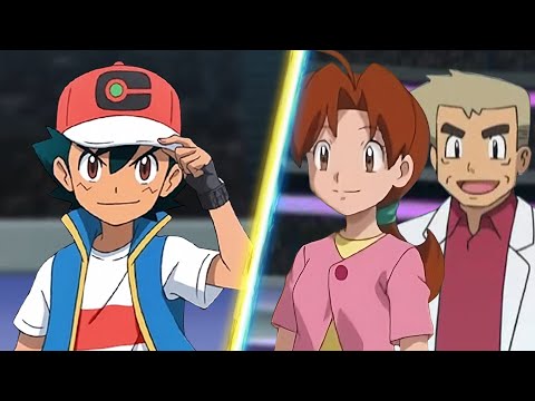 Pokémon Battle: Ash Vs Delia and Professor Oak