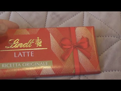 Lindt Latte Chocolate 100 g Unboxing and Test