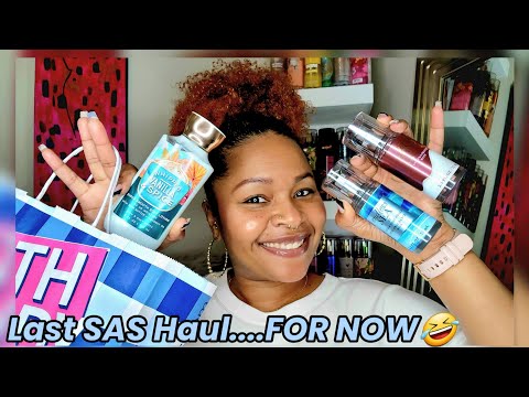 My FINAL SAS Haul|Bath and Body Works|Let me find out that I found a RARE fragrance🤔?!?!