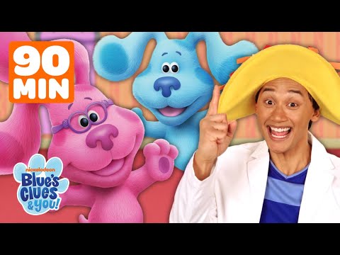 90 Minutes of Magenta's Mega Marathon! | Songs & Games for Kids | Blue's Clues & You!