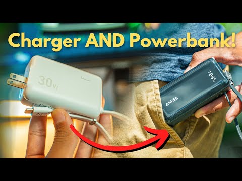 This Anker Wall Charger is ALSO a Powerbank! Anker 3in1 PowerBank 🔋🔋🔋