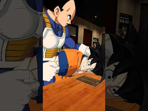 When someone annoys you #dragonball #goku #vegeta