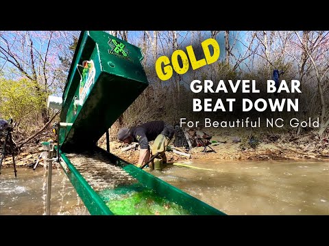 Gravel Bar Beat Down For Nc Gold! HighBanking!