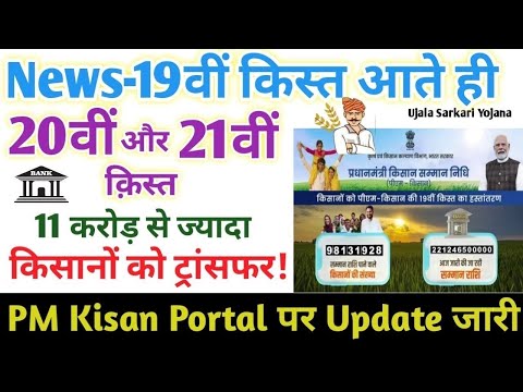 PM Kisan Portal पर आ गई बड़ी Update|20th installment और 21th installment इन महीनो में होगी release