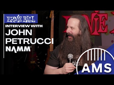 John Petrucci Can’t Wait to Show off His Ernie Ball Music Man Collection | NAMM 2025