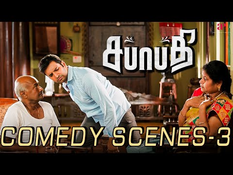 Sabhaapathy Comedy Scenes Part-3 | Santhanam