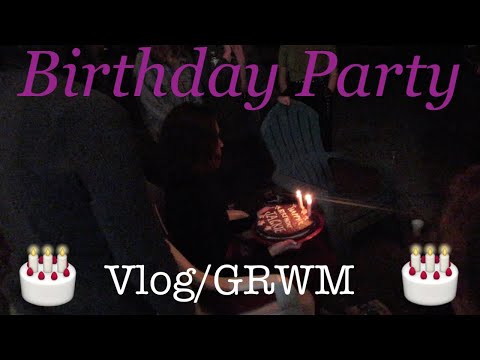 GRWM 18th Birthday Party + VLOG | Jackie Adelle