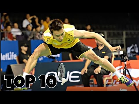 Top 10 Best Badminton Trickshot by LEE CHONG WEI | Badminton Trick Shots