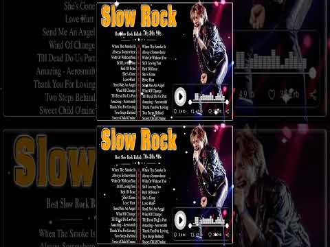 Slow Rock Ballads 70s 80s 90s - Bon Jovi, Led Zeppelin, Scorpion, U2, Eagles, Aerosmith, GNR Vol.2