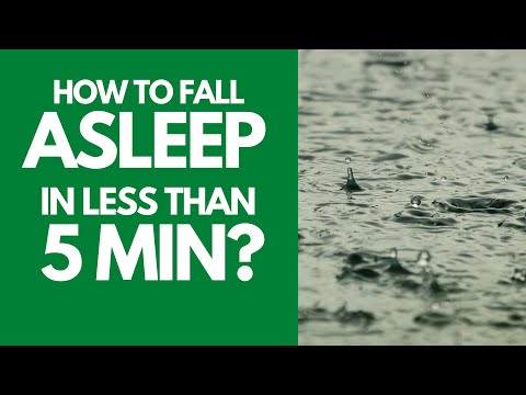 🔴🎧HOW TO FALL ASLEEP IN 5 MIN? - Relaxing rain sounds video