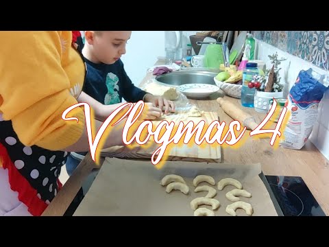 Vlogmas 4🤩 toata ziua bucătăresc😅 Fursecuri