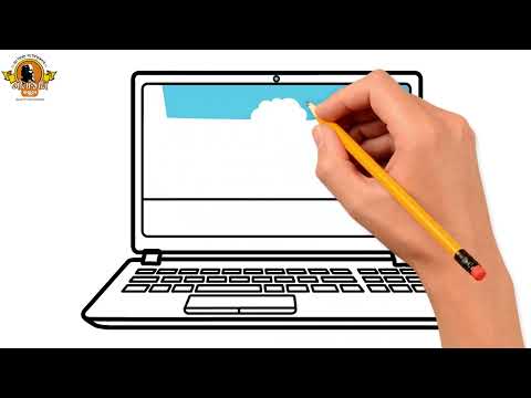 How to Draw Painting | Drawing for kids | How to drawing laptop