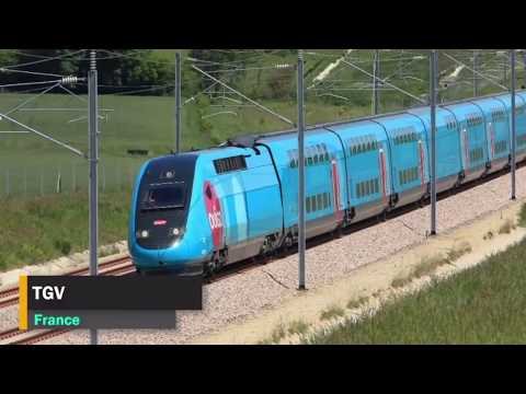 Amazing high speed trains