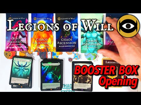 Legions of Will TCG Booster Box Opening (Chaos Galaxy TCG)