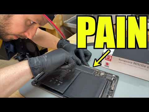 Replacing a Swollen Battery in an iPad: Why Isn't This An Easy Job?