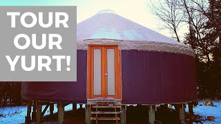 Yurt Tour, Our Off-Grid Homesteading Journey Begins