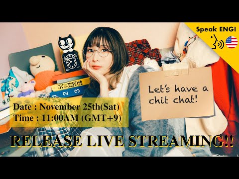 【Speak English!】8th Single "Shiny Girl" Release Live Streaming