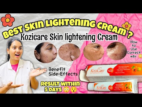 Kozicare Skin lightening Cream with real papaya ! skin Brightening Cream 5 day me result 😳