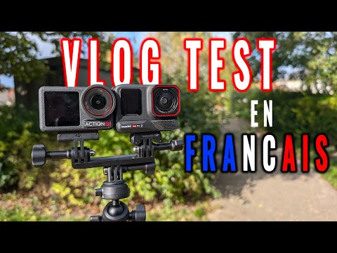 Insta360 ace pro 2 - DJI action 5 pro - Test de Vlog (En francais)