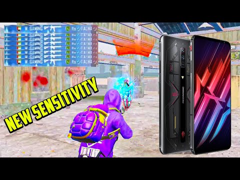 Best 2.7 Update Sensitivity For Red Magic Phones 🔥 NO RECOIL ❌ ZERO RECOIL SENSITIVITY | PUBG MOBILE