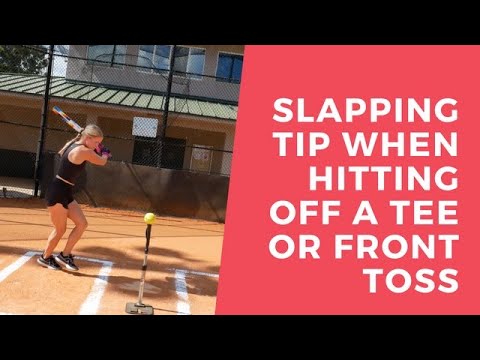 Slapping Tip When Hitting Off The Tee Or Front Toss