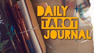 Daily tarot journaling ✏️ Journal with me and choose my next deck