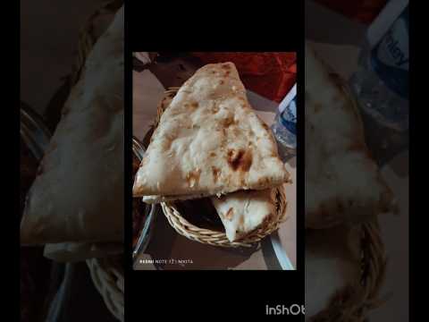 Naan with chicken butter masala #ytshortsindia #food #restaurantstylenaanrecipenaan