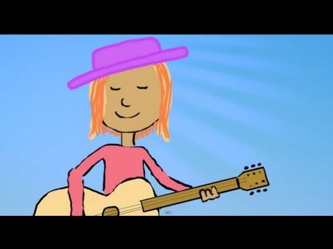 The Hat Song (children's song for learning colors) - Little Blue Globe Band