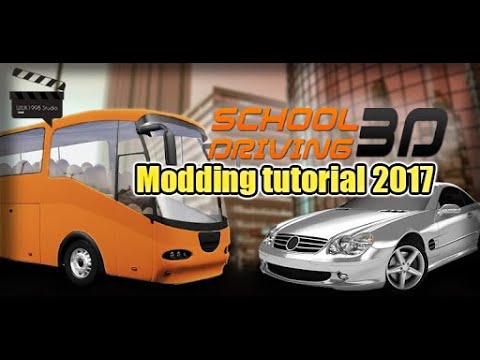 Driving School 3D mods download tutorial [2017]