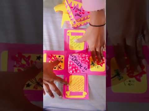 Chocolate explosion box for birthday #shortvideo#explosion #trending #video #newsong