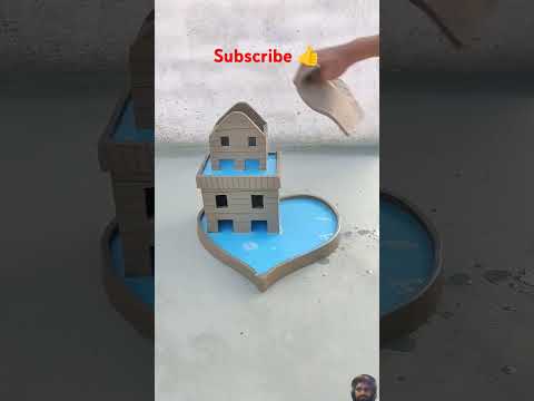 Mini house 🏡🏠#shortvideo #minihouse #minivillagehouse #tranding #viralvideo #diy #diycrafts