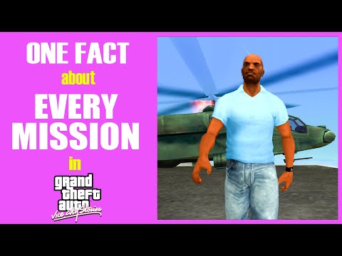 One Fact about Every Mission in GTA Vice City Stories!