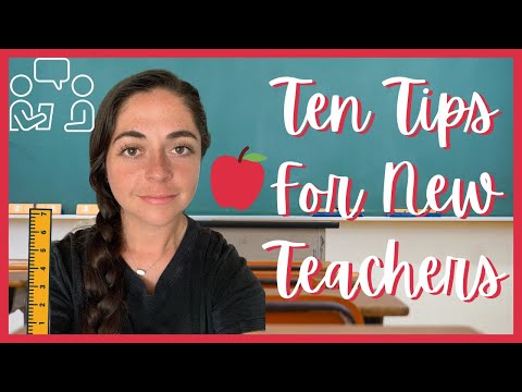 Ten Tips for New Teachers | from a middle school teacher