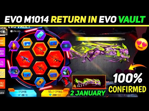 2 January 2025🔥 Next Evo Vault Event🇮🇳 | Free Fire New Evo Vault Event | Evo Guns Event Free Fire