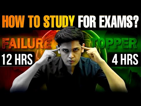 How to Study for Exams?🔥| 3 Scientific Steps to Cover Syllabus in less time| Prashant Kirad