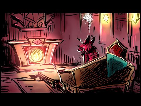 “Alastor Falls Asleep”-Hazbin Hotel Comic Dub