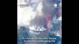 Firefighters Drop Water DIRECTLY On Specific Homes!