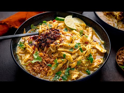 Quick Chicken Laksa That's ready in 20 mins!