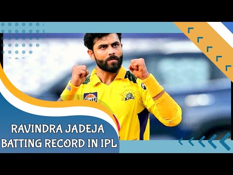 Ravindra Jadeja batting record in ipl history|| Ravindra Jadeja ipl record ||#ravindrajadeja  #ipl