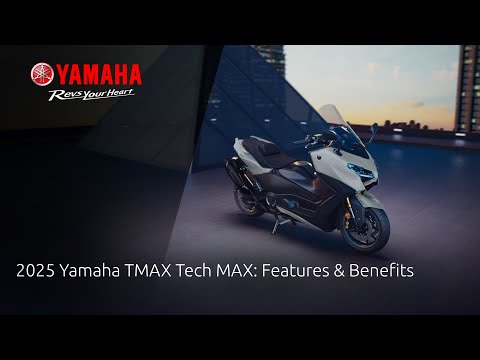 2025 Yamaha TMAX Tech MAX: Features & Benefits