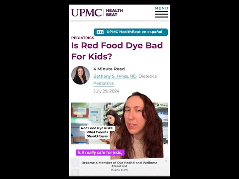 Is Red Food Dye Bad for Kids?