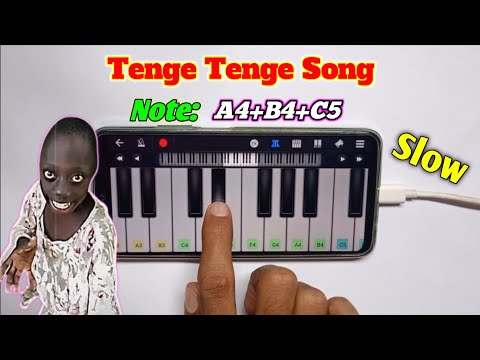 Tenge Tenge Song | Piano Tutorial | Viral Song 2024 | Asad Teck