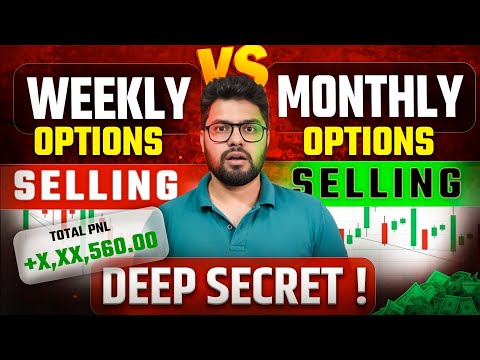 PROFITABLE OPTION SELLING | DEEP SECRET OF OPTION SELLING | WEEKLY VS MONTHLY | Option Sailor