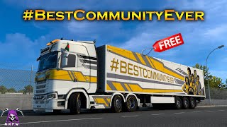 #BestCommunityEver Paint Job Reward for Free! - ETS 2