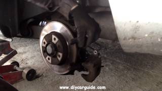 Peugot 307 Rear Brake Pads Replacement