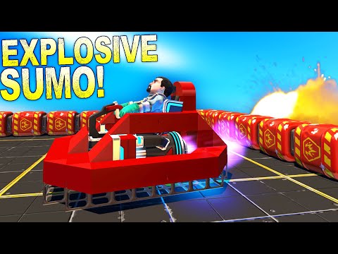 Sumo with EXPLOSIVE BARRIERS Is Very Fun