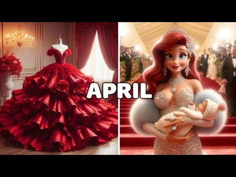 ✨Choose your Birthday Month and See Your Dress & Princess With her Daughter👗👸🌹🎉 #dress #princess