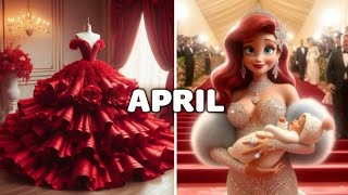 ✨Choose your Birthday Month and See Your Dress & Princess With her Daughter👗👸🌹🎉 #dress #princess