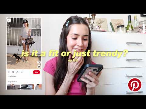 are these pinterest outfits a fit or just trendy? *fit or trend ep.2*